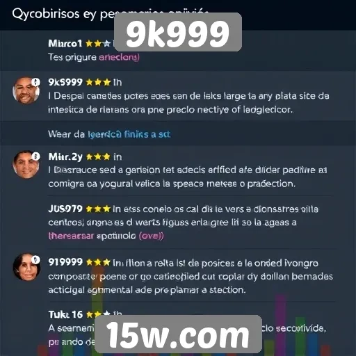 Recepção dos usuários sobre a interface do 9k999